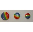knapper : Regnbue - 18 mm