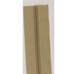 Mørk Beige Lynlås i metermål