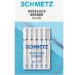 Schmetz overlock Symaskinnåle - str 80-90 - 5 stk